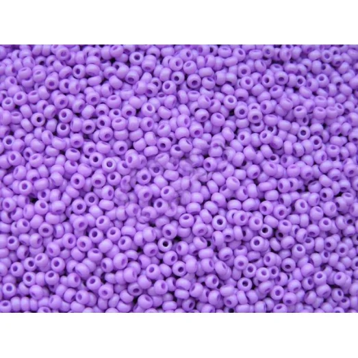 16628м Светло-сиреневый натуральный, непрозрачный матовый Бисер Preciosa