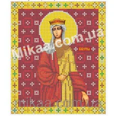 МИКА-0119 (А5) Святая Мученица Валерия. Схема для вышивки бисером