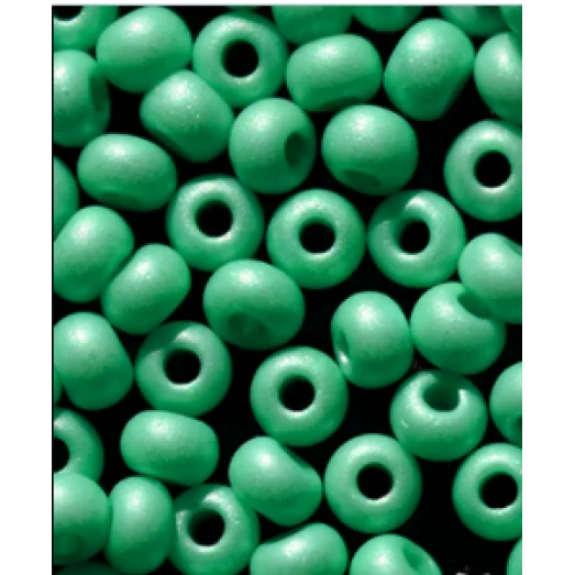 16658м Бисер зеленый насыщенный матовый Preciosa