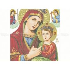 ЧВ-8060 (60*80) Мария с Иисусом. Схема для вышивки бисером. Бисерок