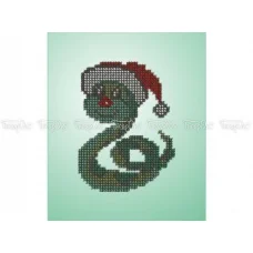 ЧВ-1122 Змея. Схема для вышивки бисером Бисерок