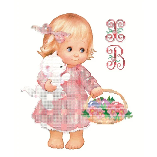 ХВГ-028 Пасхальный рушник для вышивки бисером ТМ Княгиня Ольга