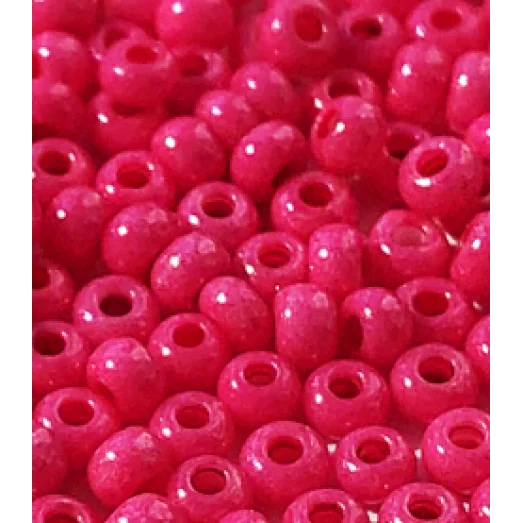 16А77 Бисер Preciosa розовый непрозрачный