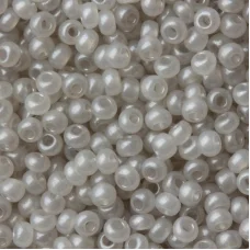 17249 Серый с глянцевым блеском, непрозрачный Бисер Preciosa