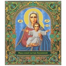 МИКА-0218 (А4) Леушинская икона Божией Матери. Схема для вышивки бисером