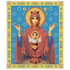 МИКА-0228 (А5) Пресвятая богородица. Неупиваемая чаша. Схема для вышивки бисером