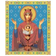 МИКА-0228 (А5) Пресвятая богородица. Неупиваемая чаша. Схема для вышивки бисером