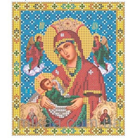 МИКА-0250 (А5) Святая богородица Млекопитательница. Схема для вышивки бисером
