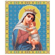 МИКА-0271 (А5) Пресвятая Богородица. Отчаянных единая Надежда. Схема для вышивки бисером