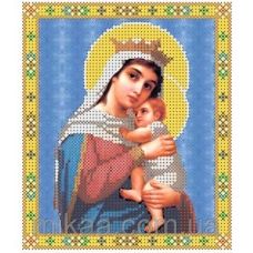 МИКА-0274 (А5) Пресвятая Богородица. Отчаянных единая Надежда. Схема для вышивки бисером