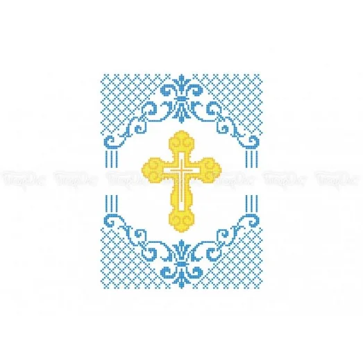 Р-123 Рушник пасхальный. Заготовка для вышивки Бисерок