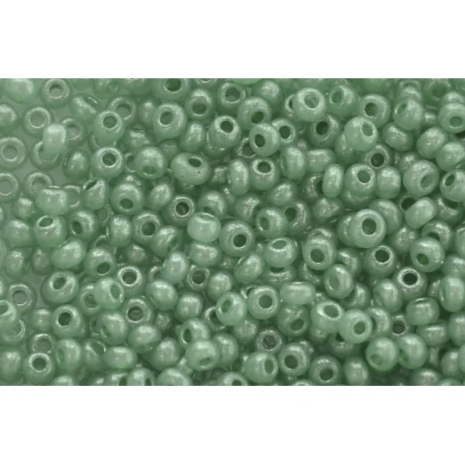 17758 Бирюзовый жемчужный, непрозрачный Бисер Preciosa