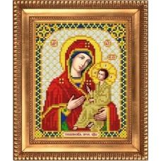 И-5074 Пресвятая Богородица Тихвинская. Схема для вышивки бисером Благовест