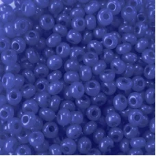 17836 Синий с глянцевым блеском, непрозрачный Бисер Preciosa