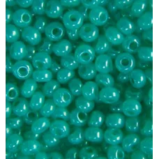17858 Бисер Preciosa бирюзовый непрозрачный