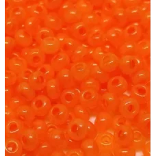 17889 Бисер Preciosa  алебастровый оранжевый