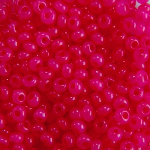 17899 Малиновый с глянцевым блеском, непрозрачный Бисер Preciosa