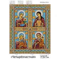 МИКА-1791 (А3) Четырехчастная. Схема для вышивки бисером