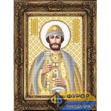 ФР-ИБ4-165-2 Борис Святой Благоверный Князь. Схема для вышивки бисером ТМ Фурор