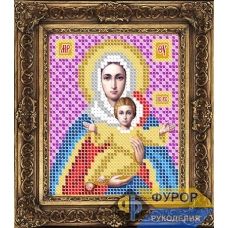 ФР-ИБ6-122 Леушинская Пресвятая Богородица. Схема для вышивки бисером ТМ Фурор