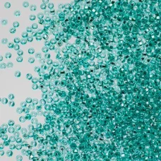 18258 Бисер Preciosa кристальный голубой с серебрянным прокрасом Silk Colors