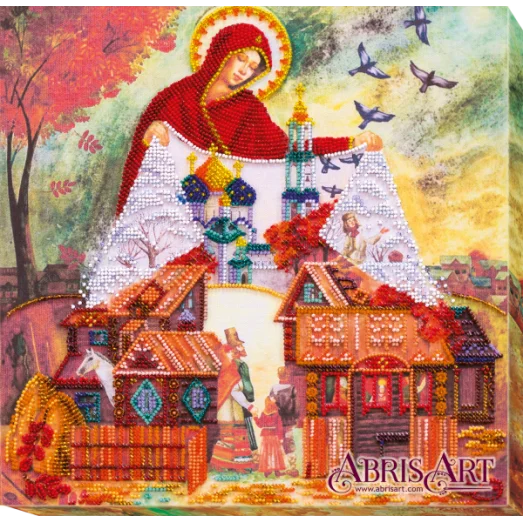 АВ-569 Светлый праздник Покрова. Набор для вышивки бисером ТМ Абрис Арт