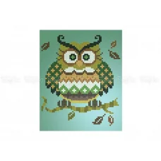 ЧВ-1411 Совушка. Схема для вышивки бисером Бисерок