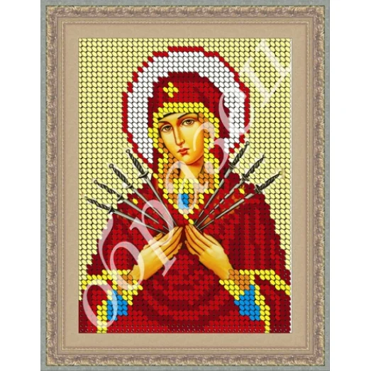 М-018 Б.М. Семистрельная. Схема для вышивки бисером. ТМ Фея Вышивки