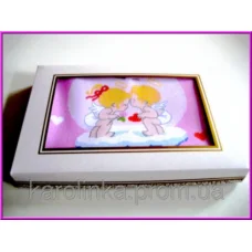 КТКН-4021(К) К 14 февраля. Схема для вышивки бисером Каролинка