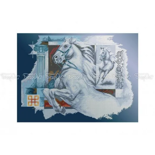 ЧВ-7023 Император. Схема для вышивки бисером. Бисерок