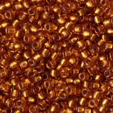 19050 Бисер Preciosa коричневый глянцевый