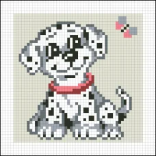 АМД-111 Далматин. Набор для алмазной выкладки камнями. Княгиня Ольга