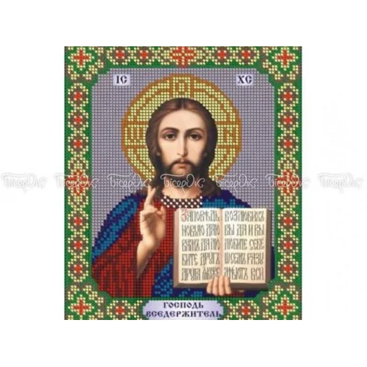 ЧВ-3010 Г-дь Вседержитель. Схема для для вышивки бисером Бисерок