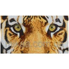 МИКА-0003 (А4) Глаза тигра. Схема для вышивки бисером