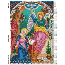 МИКА-1811 (А3) Благая весть. Схема для вышивки бисером
