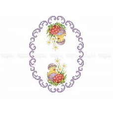 Р-112 Рушник пасхальный. Заготовка для вышивки Бисерок