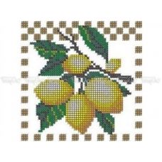 ЧВ-1004 Лимоны. Схема для вышивки бисером Бисерок