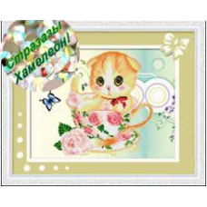 ДМ198345 5D Кошечки. А что на десерт?. Набор для лепки стразами Китай