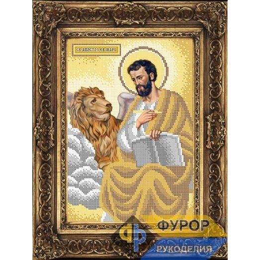 ФР-ИБ4-171-2 Марк Святой Апостол (золото). Схема для вышивки бисером ТМ Фурор