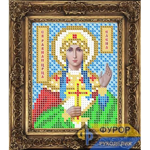 ФР-ИБ6-127 Елена Святая Равноапостольная Царица. Схема для вышивки бисером ТМ Фурор