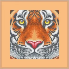 Т-1196 Тигр. Схема для вышивки бисером. ТМ ВДВ