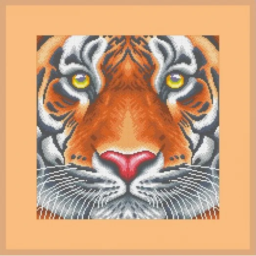 ТН-1196 Тигр. Набор для вышивки бисером ТМ ВДВ