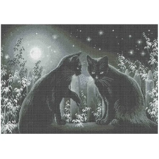 А2-К-888 Лунная ночь. Схема для вышивки бисером ТМ Acorns