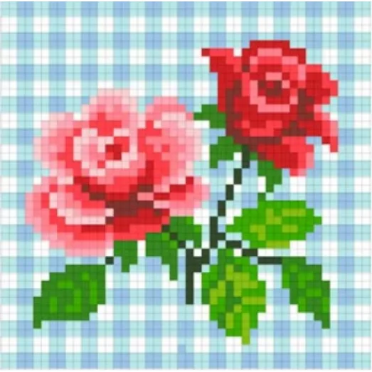 АМД-105 Розочки. Набор для алмазной выкладки камнями. Княгиня Ольга