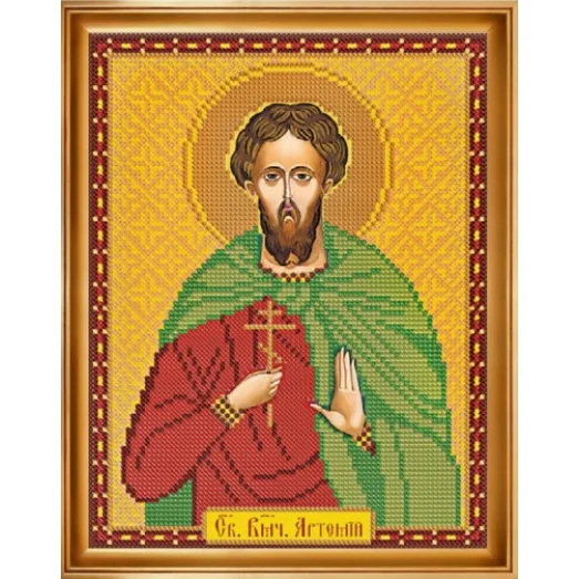 С9153 Св. Вмч. Артемий Антиохийский. Набор для вышивки бисером Нова Слобода