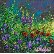 АМ-172 Набор для вышивки бисером Дикое поле. ТМ Абрис Арт