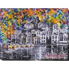 АВ-571 Город просыпается. Набор для вышивки бисером ТМ Абрис Арт