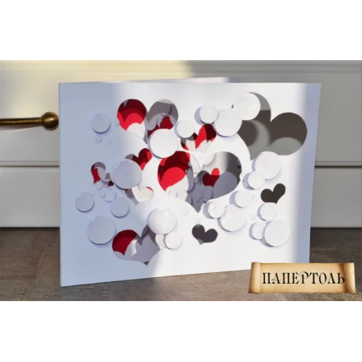 РТ150105 Коллекция валентинок. Техника Папертоль