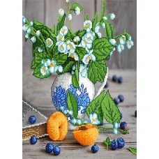 TG-065с(А3) Персики. Схема для вышивки бисером СвитАрт