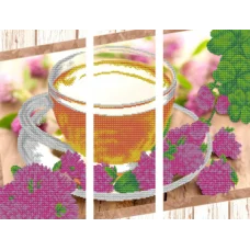 АР2-014 Чай. Схема для вышивки бисером А-строчка